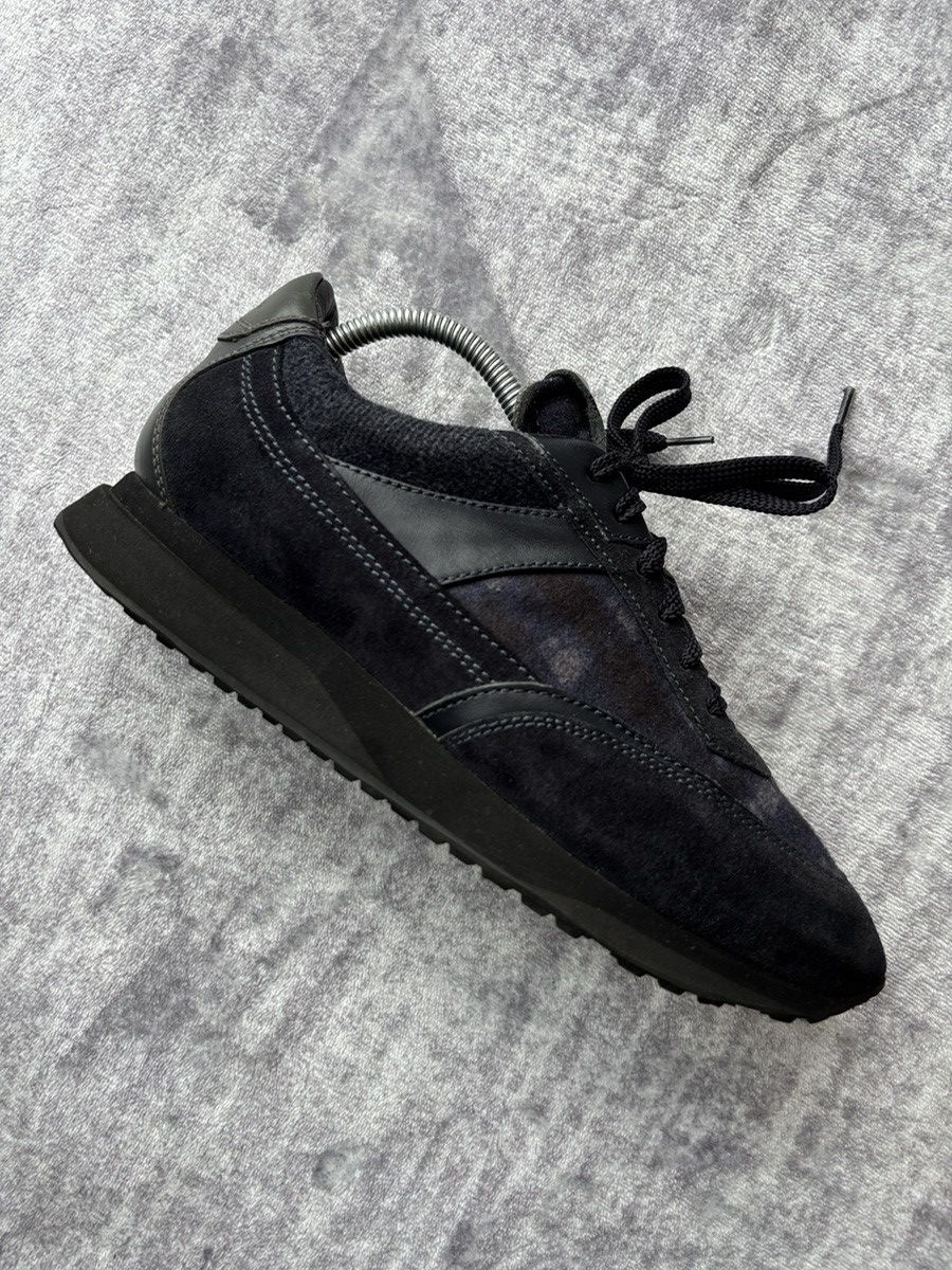 Santoni Santoni Low-Top Sneakers Combined Suede Leather Size US 8.5 / EU 41-42 - 2 Thumbnail