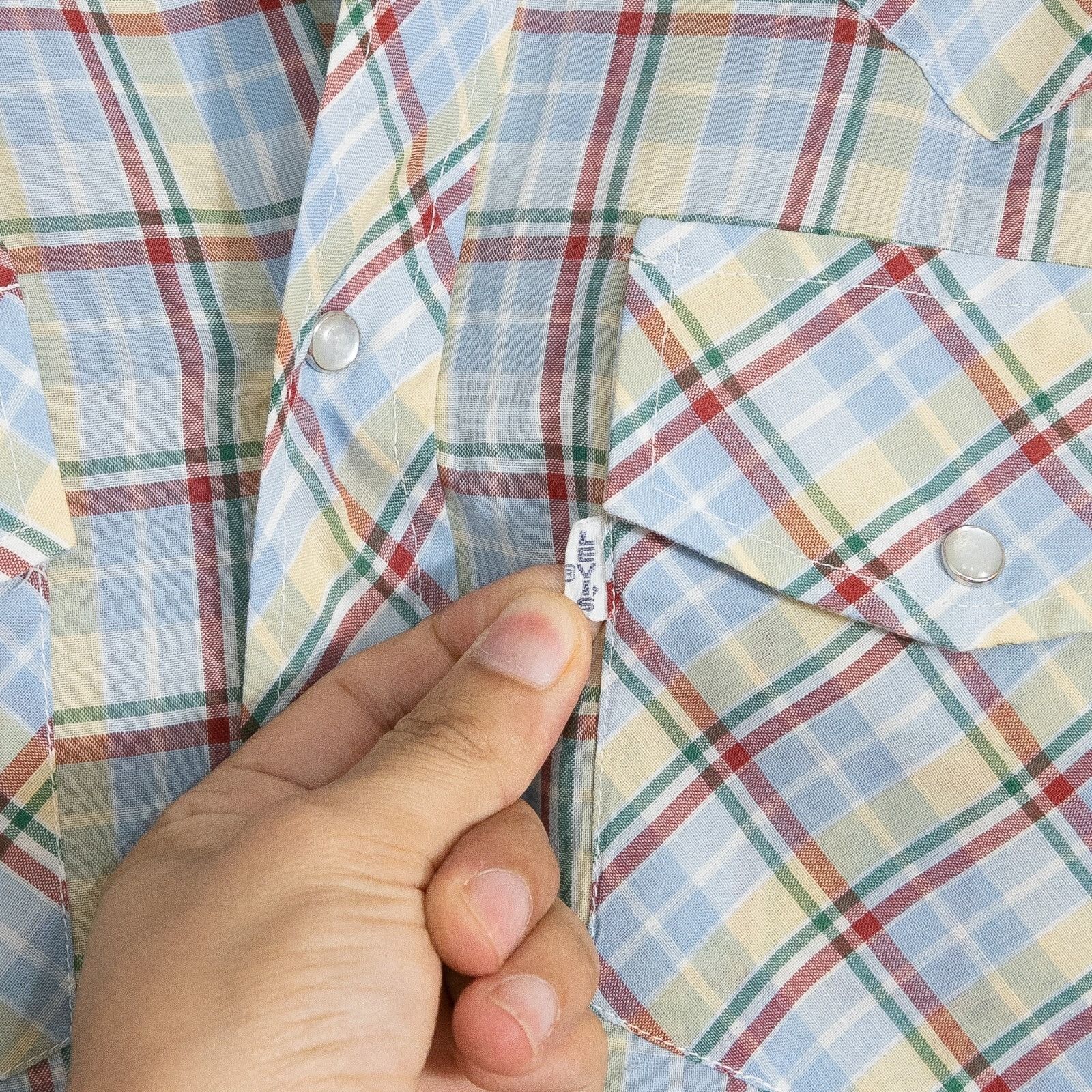 Levi's × Vintage Vintage Levis Wildfire Pearl Snap Button Up Shirt Medium Size US M / EU 48-50 / 2 - 3 Thumbnail
