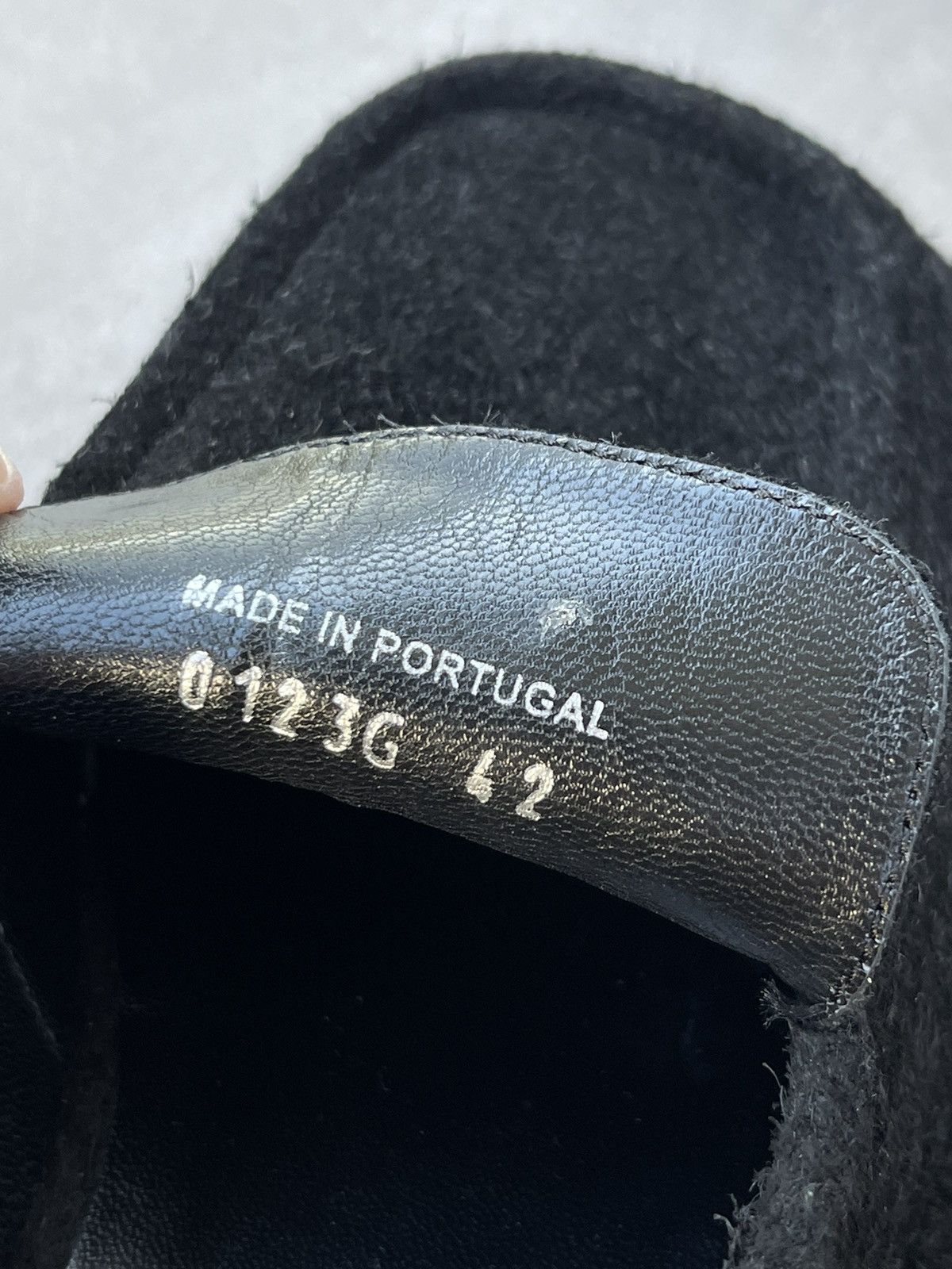 Eckhaus Latta !DS! FW23 Eckhaus Latta Stacked M Black Suede Loafers Size US 9 / EU 42 - 16 Thumbnail