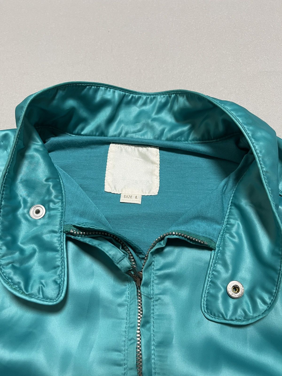 Diesel Diesel Turquoise Liquid Space Super Rare Bomber Jacket Size L / US 10 / IT 46 - 5 Thumbnail