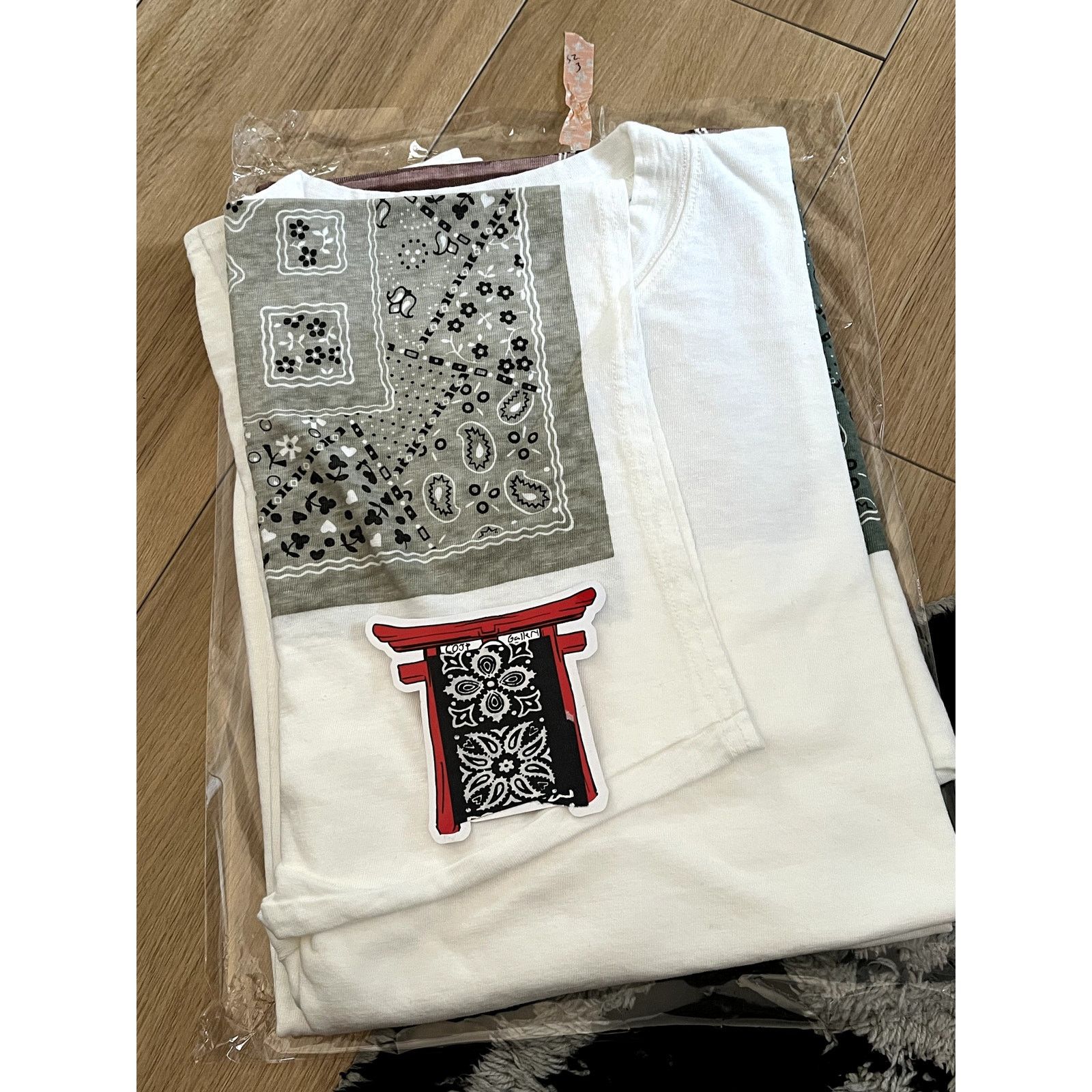 Kapital Kapital 18.5 Bandana Huge T (Peckish Bowy) Size US L / EU 52-54 / 3 - 3 Thumbnail