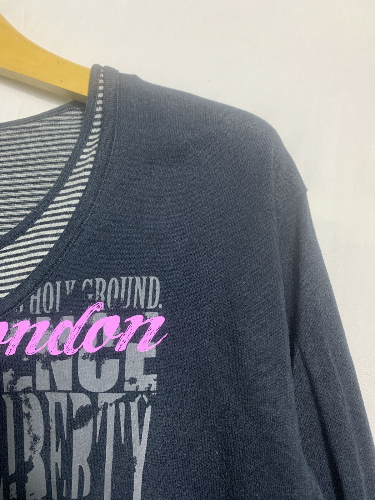 Japanese Brand Villand Doublelayer style longsleve Size US M / EU 48-50 / 2 - 13 Thumbnail