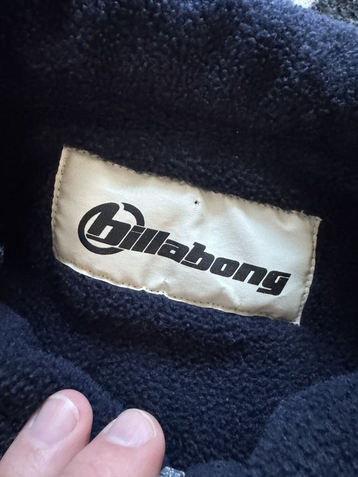Billabong Vintage 90s Y2K Billabong Surf Skate Quarterzip Fleece XL Size US XL / EU 56 / 4 - 3 Thumbnail