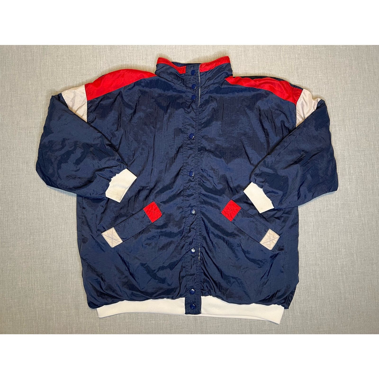 Vintage Vintage Current Seen Reversible Snap Up Jacket XL 26x30 Size US XL / EU 56 / 4 - 1 Thumbnail