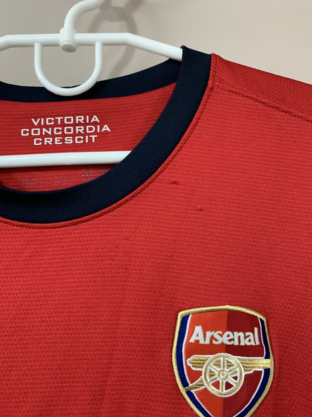 Nike Arsenal London Football Shirt Nike Soccer Jersey PODOLSKI Size US XL / EU 56 / 4 - 10 Thumbnail