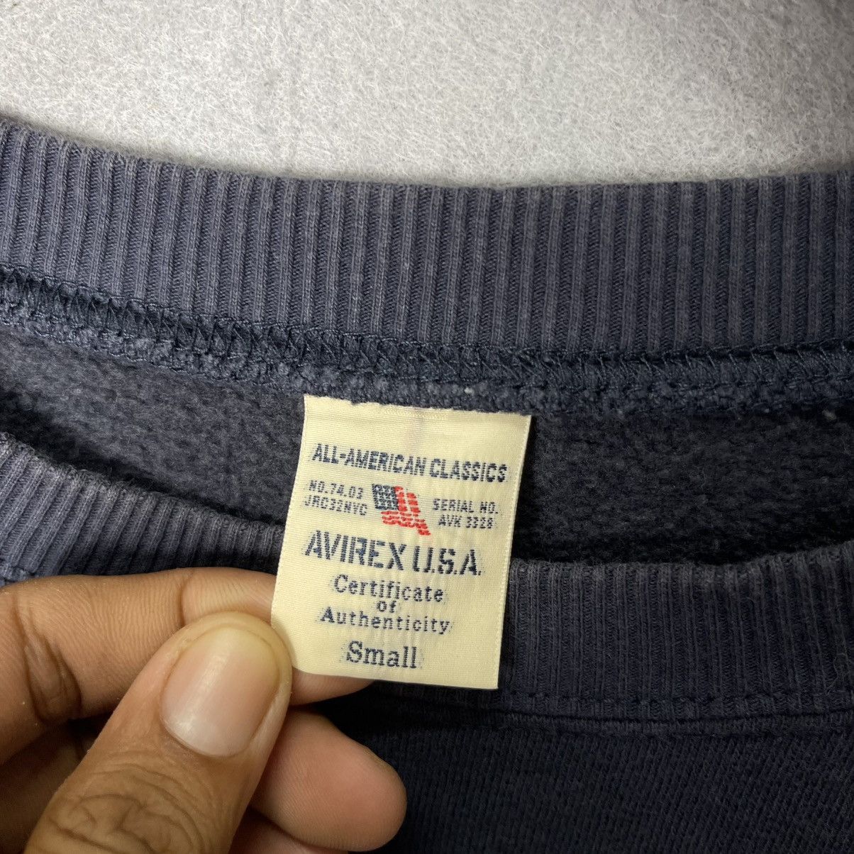 Avirex Vintage Avirex U.S.A. Basic Crewneck Sweatshirt Size US S / EU 44-46 / 1 - 8 Thumbnail