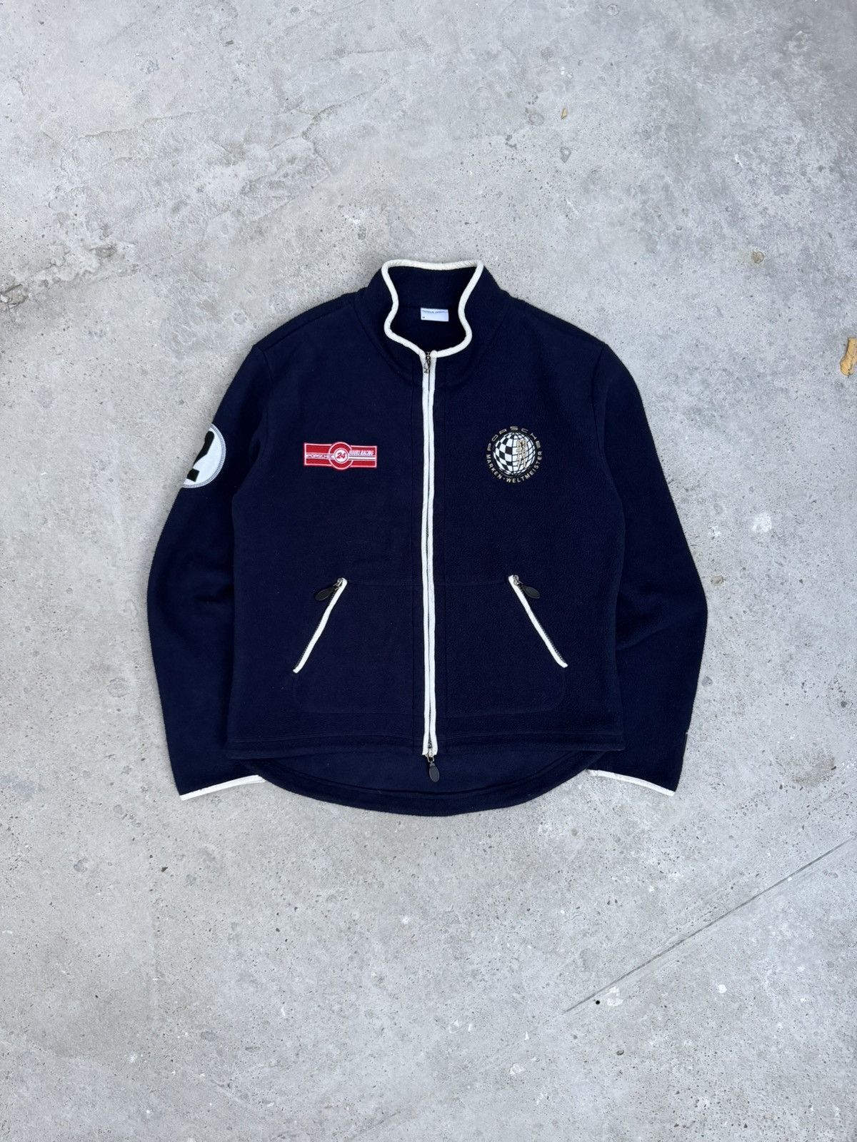 Porsche Design ARCHIVAL! Porsche Design Racing Fleece Jacket Size US M / EU 48-50 / 2 - 10 Thumbnail