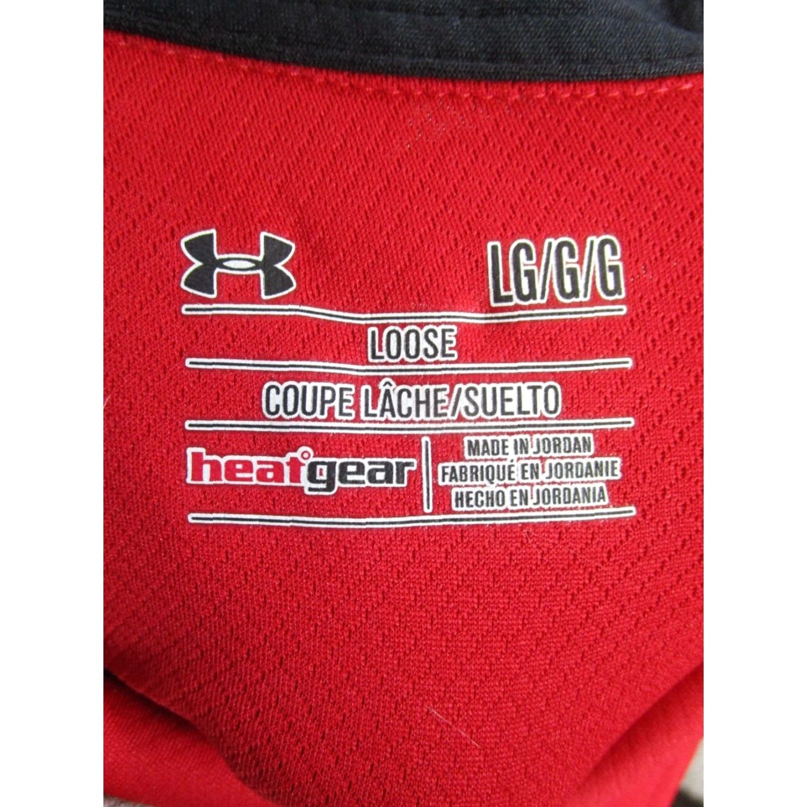 Under Armour Under Armour Polo Shirt Mens Large Red Golf Heat Gear Polo Under Armour HeatGear Shirt Mens Large Red Golf Gear Size US L / EU 52-54 / 3 - 3 Thumbnail