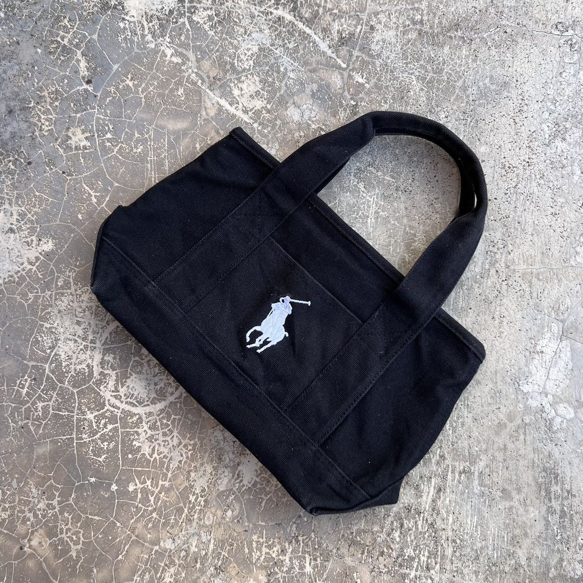 Polo Ralph Lauren Polo Ralph Lauren Black Tote Bag Size ONE SIZE - 3 Thumbnail