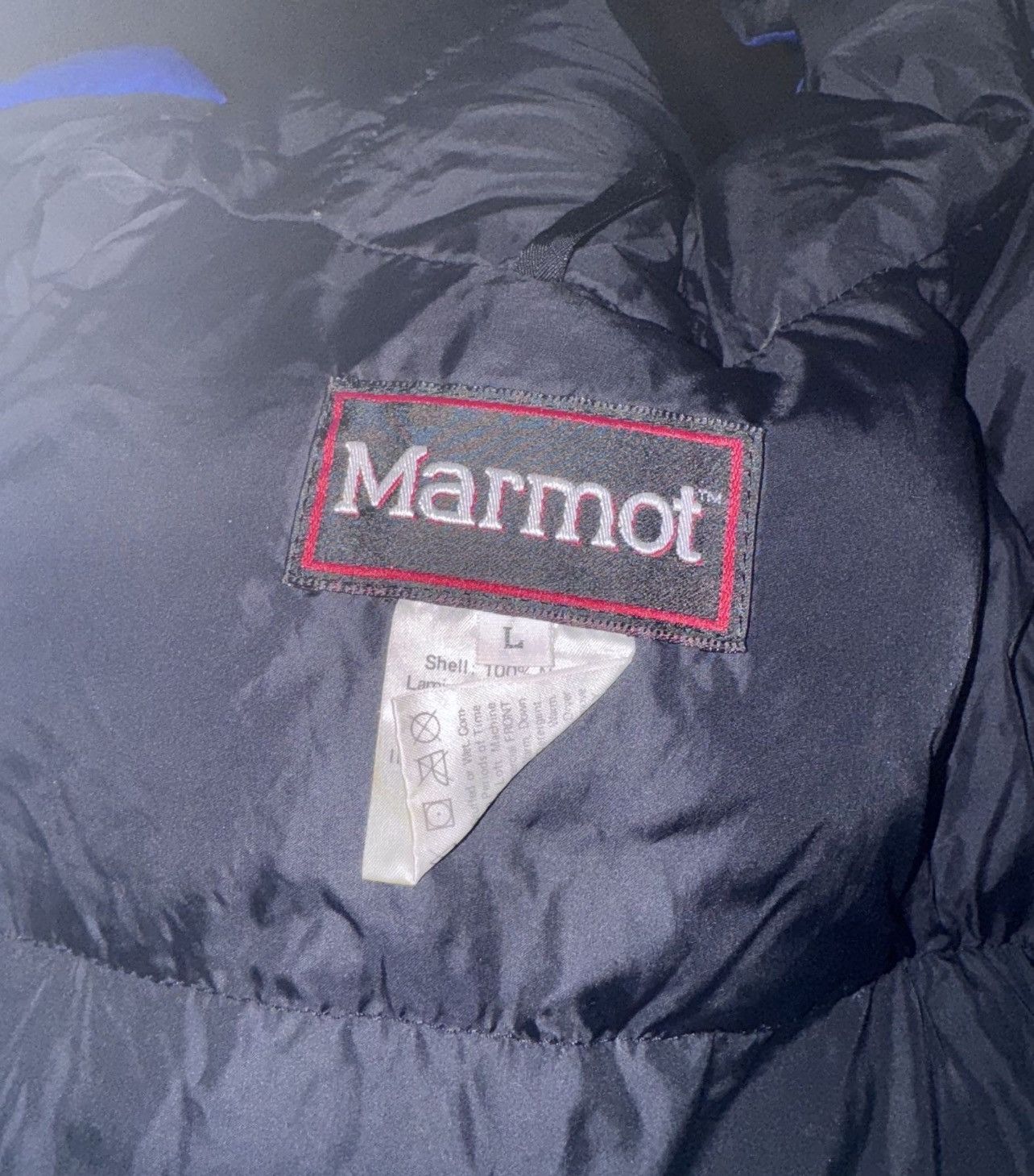 Marmot × Vintage Vintage Blue Marmot Puffer Jacket Size US L / EU 52-54 / 3 - 5 Thumbnail