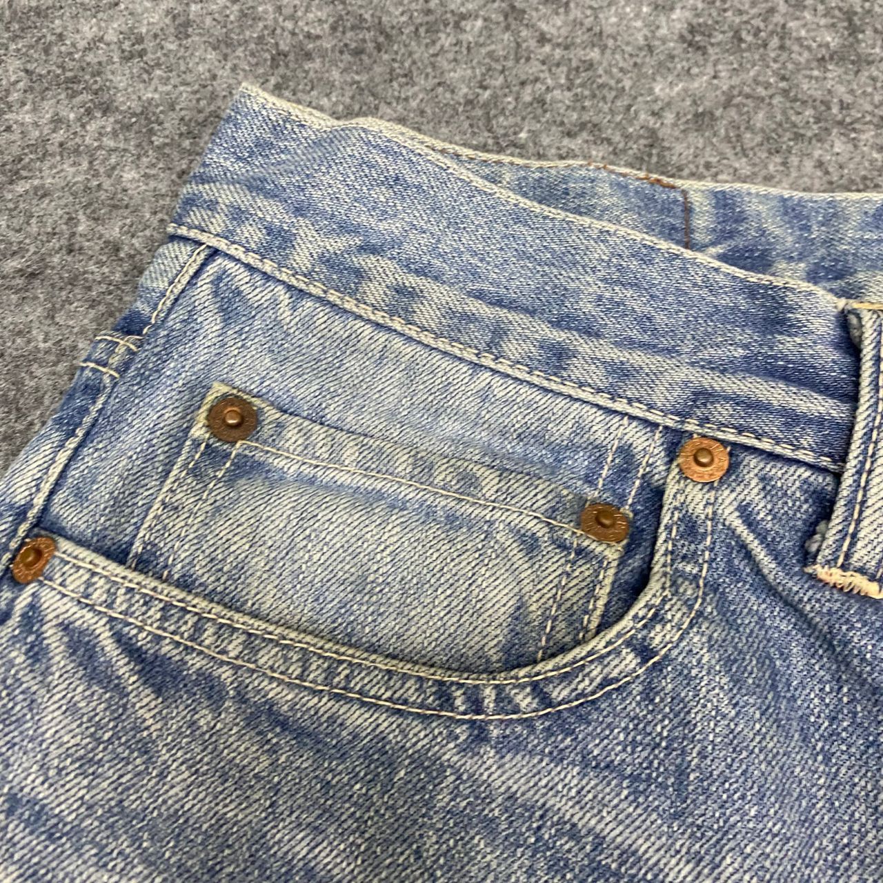 Blue Blue Japan 💥Best Offer💥Vintage Blue Blue Japan Distressed Denim Size US 28 / EU 44 - 11 Thumbnail