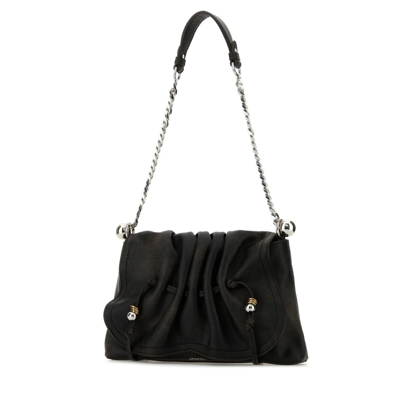 Isabel Marant Isabel Marant Bolton Dark Brown Leather Shoulder Bag New And Size ONE SIZE - 2 Thumbnail