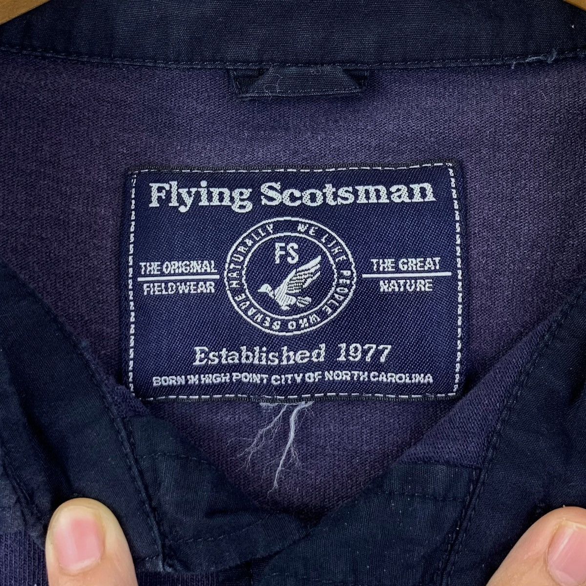 Vintage Vintage FLYING SCOTSMAN Pocket Polo Tee Shirt Top Office Size L / US 10 / IT 46 - 6 Thumbnail