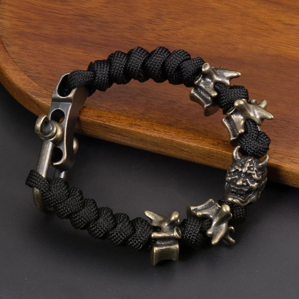 Jewelry Vintage Skull Bracelet Size ONE SIZE - 2 Thumbnail