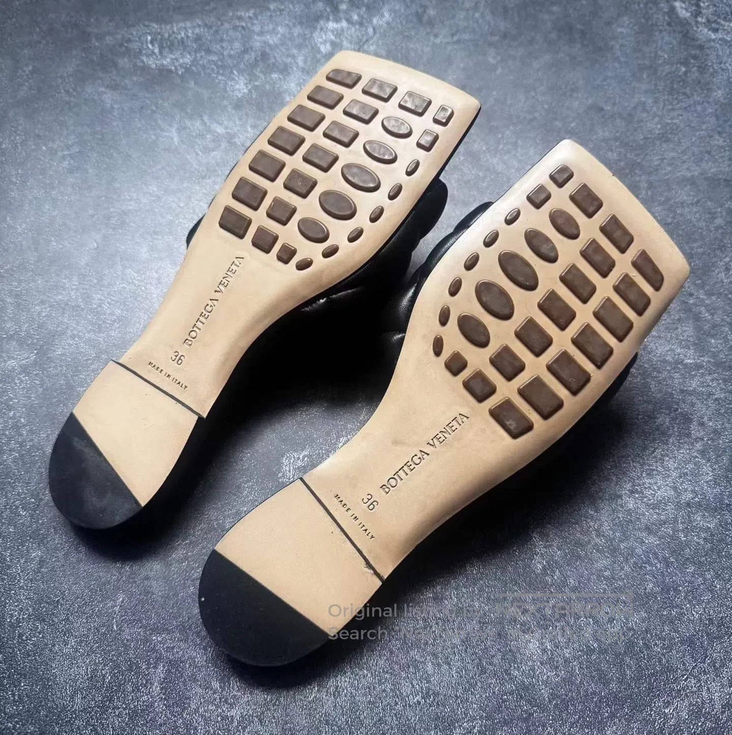 Bottega Veneta Bottega Veneta BV Black Pineapple Lambskin Slippers| Size US 5.5 / IT 35.5 - 5 Thumbnail