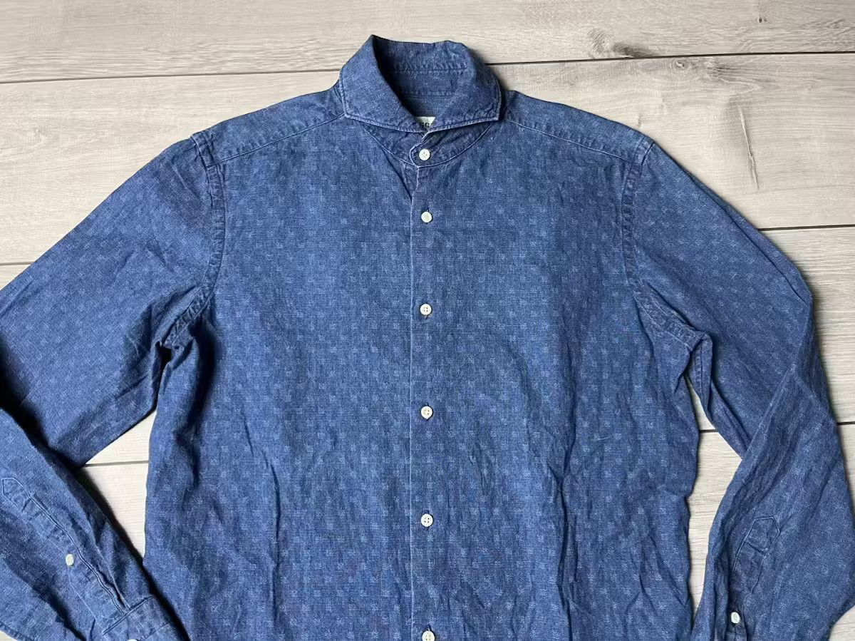 Boggi Boggi Milano shirt size Medium Size US M / EU 48-50 / 2 - 3 Thumbnail