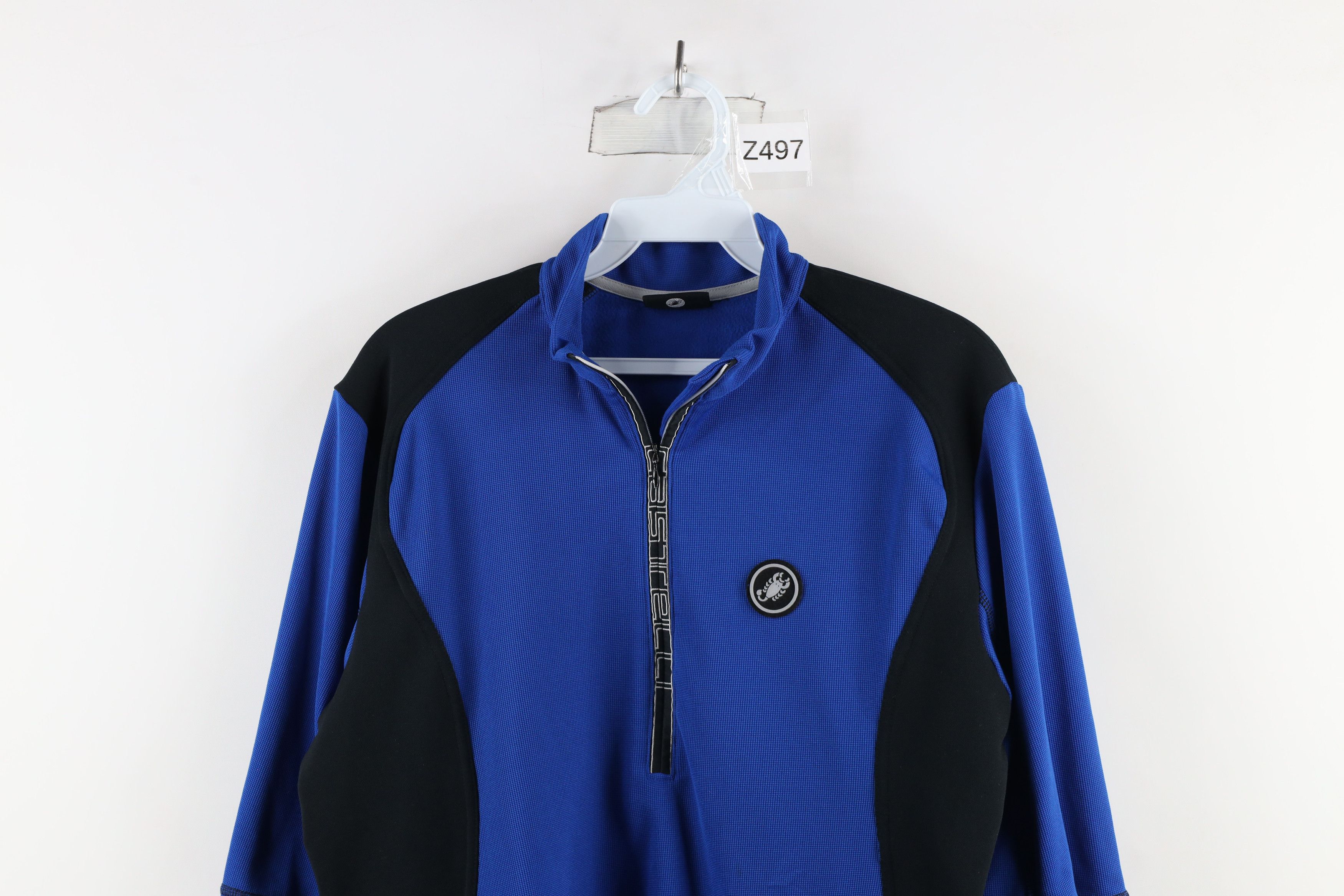 Vintage Vintage Castelli Lined Half Zip Bicycle Cycling Jersey Size US XXL / EU 58 / 5 - 2 Thumbnail