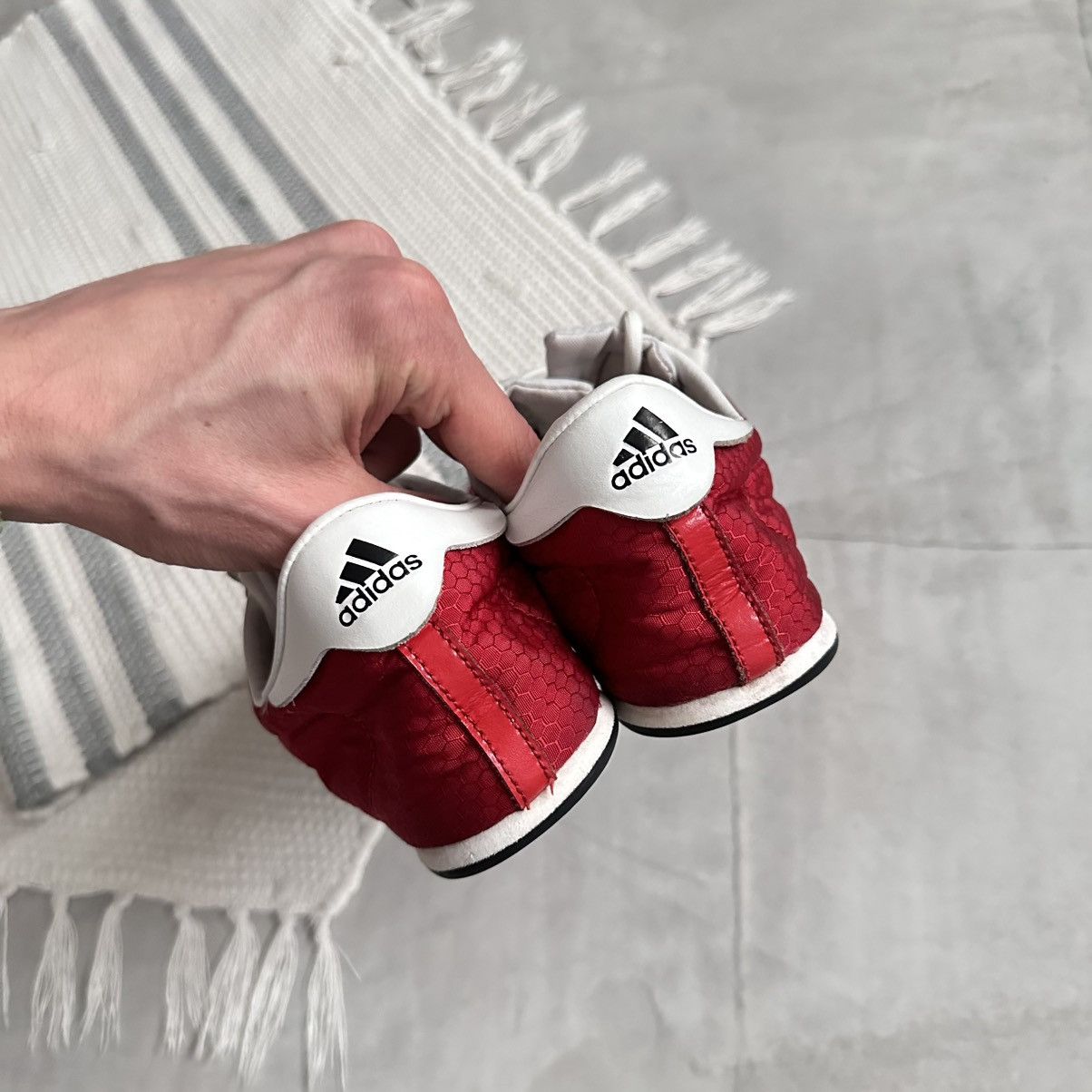 Adidas 2002s Adidas Shosan Lea Yohji Yamamoto Style Boxing Sneakers Size US 7.5 / EU 40-41 - 6 Thumbnail