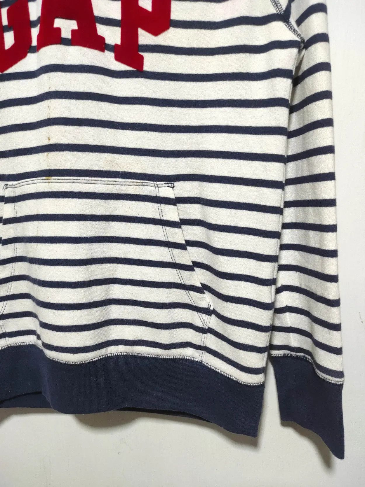 Gap Gap Stripe fur hoodie ifsix LGB style Size US XXS / EU 40 - 7 Thumbnail