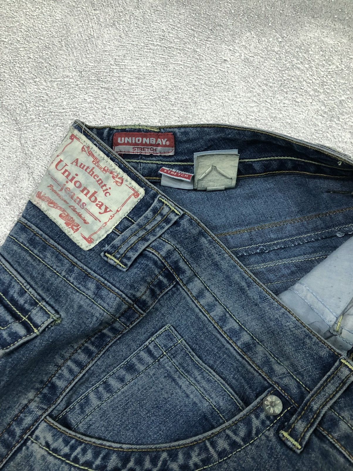 If Six Was Nine 2000s UnionBay Faded Flared Pants Size US 28 / EU 44 - 5 Thumbnail