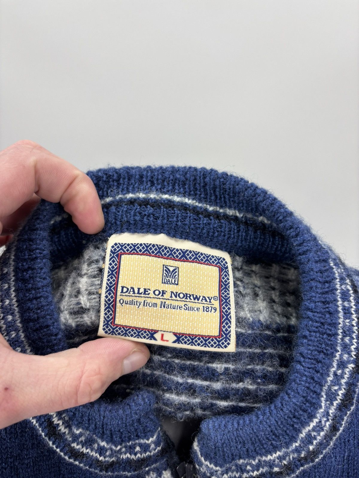 Dale Of Norway Mens sweater Dale of Norway Size M/L Color Blue Size US M / EU 48-50 / 2 - 12 Thumbnail