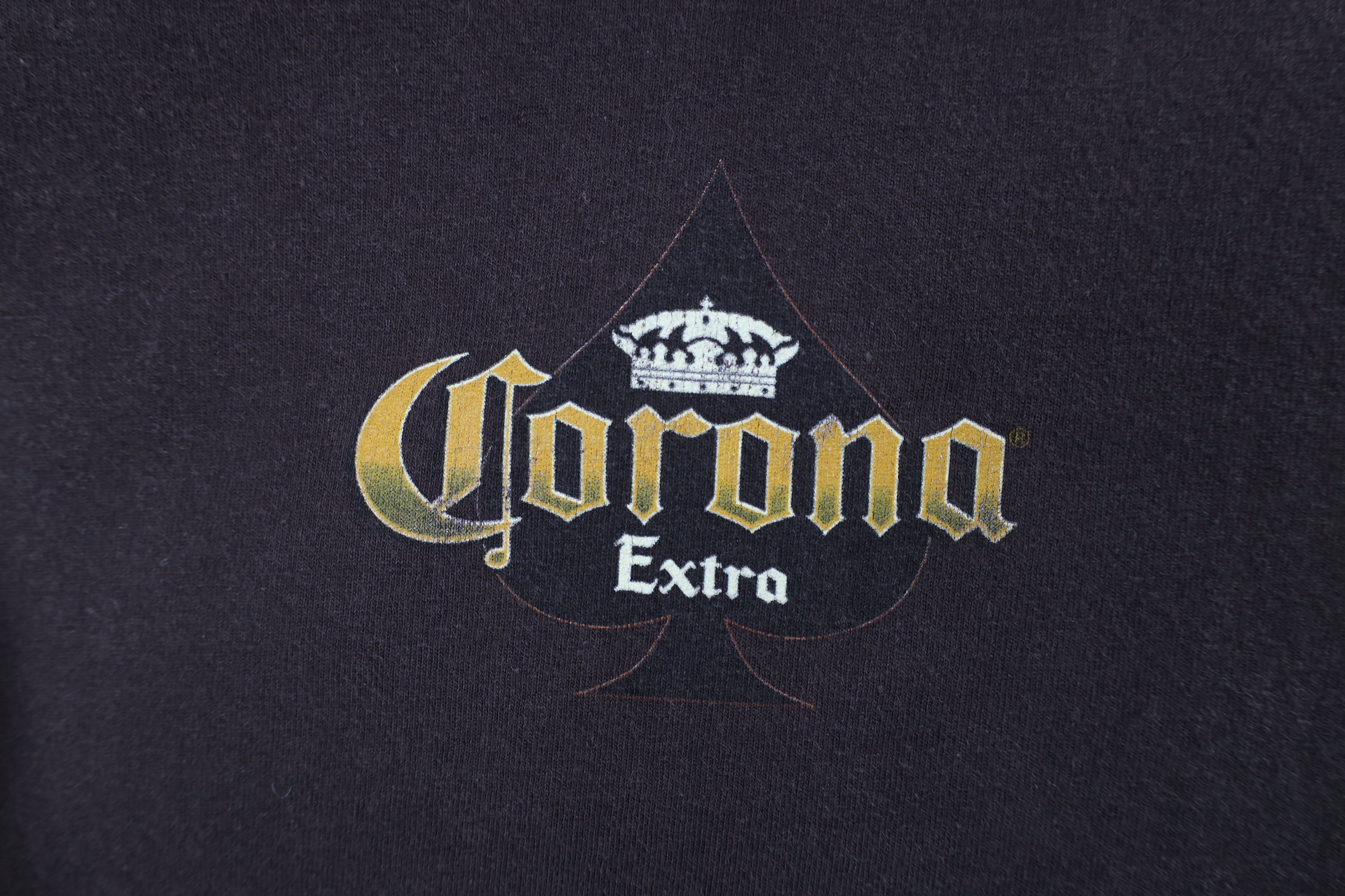 Vintage Vintage Y2K 2005 Corona Extra Las Vegas Pinup Girl T-Shirt Size US XXL / EU 58 / 5 - 4 Thumbnail
