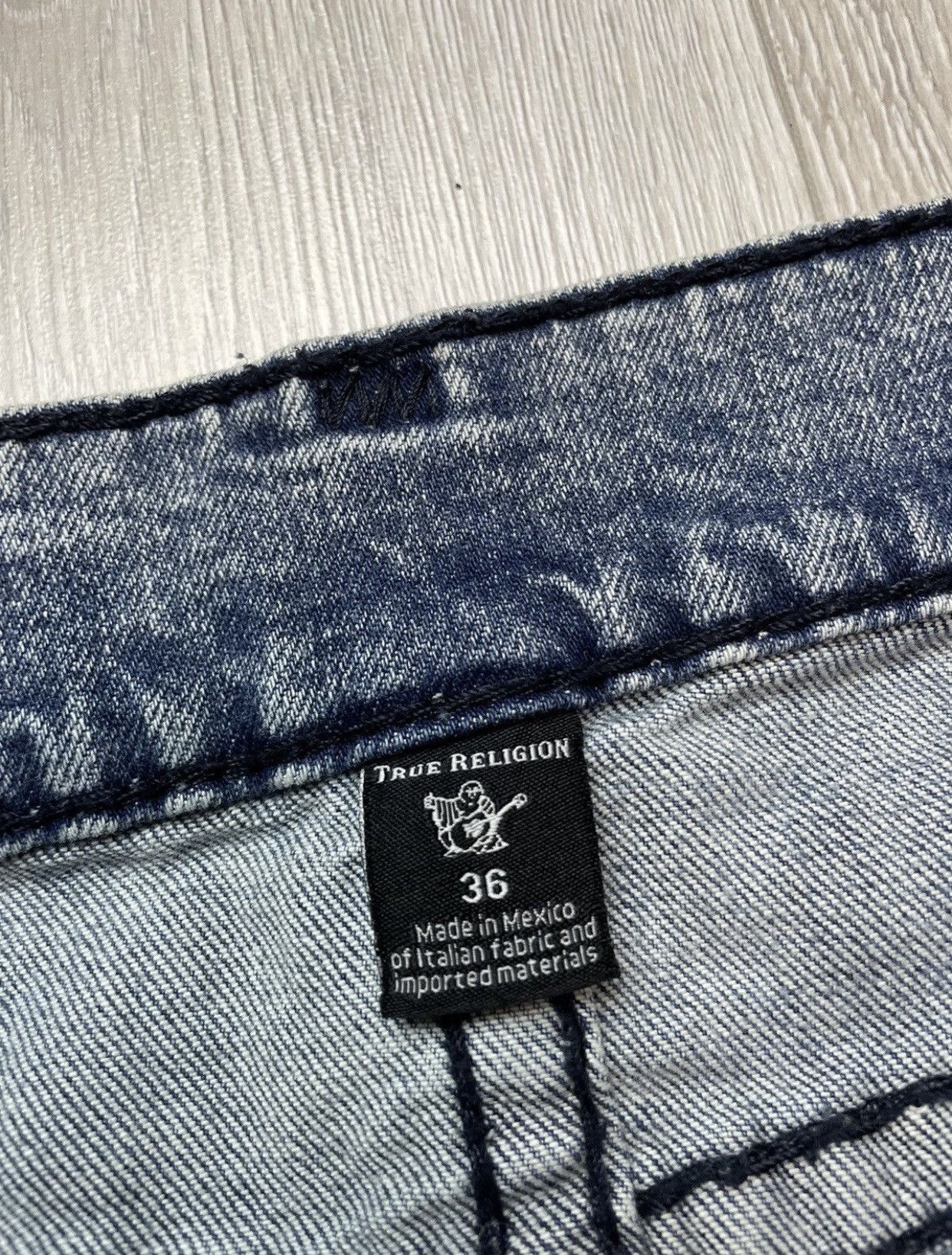 True Religion × Vintage True Religion Cool Distressed Vintage Jeans Size US 36 / EU 52 - 14 Thumbnail