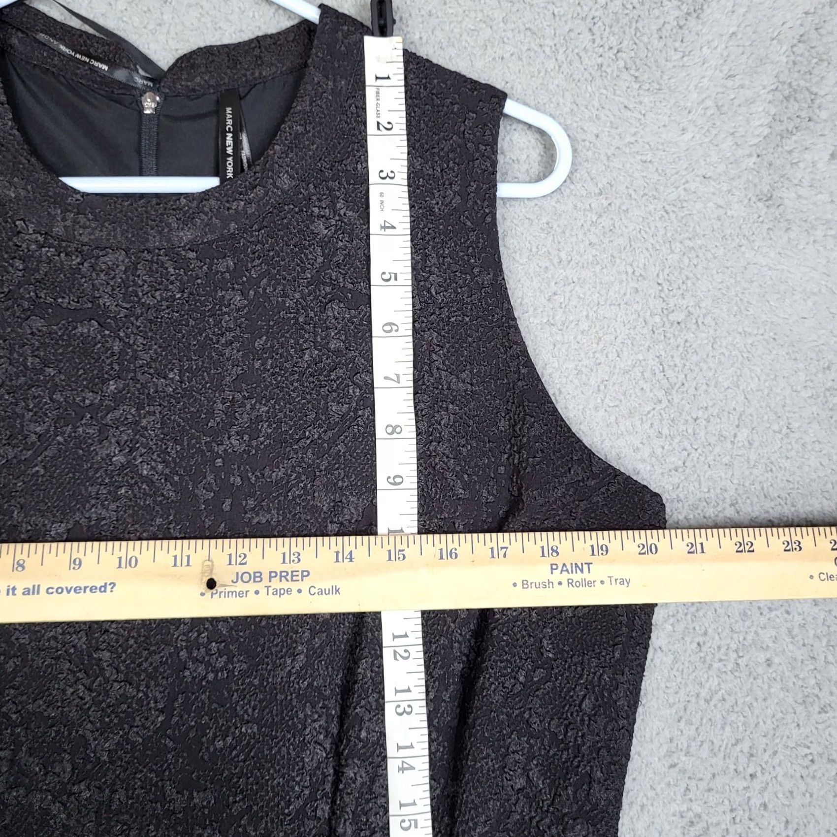 Andrew Marc Andrew Marc Women's Black Pleated Dress Size 14 A-Line Sleeveless Short Neck Round Vintage? No No Size XL / US 12-14 / IT 48-50 - 7 Thumbnail