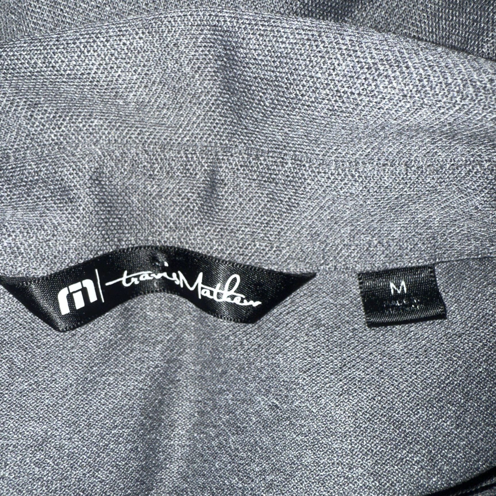 TravisMathew TRAVIS MATHEW Gray Firerock Country Club Polo Shirt Mens Size M Size US M / EU 48-50 / 2 - 4 Thumbnail