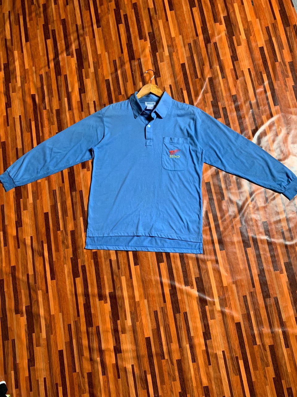 Japanese Brand Vintage seino Uniform Workwear Streetwear single stich Size US L / EU 52-54 / 3 - 1 Thumbnail