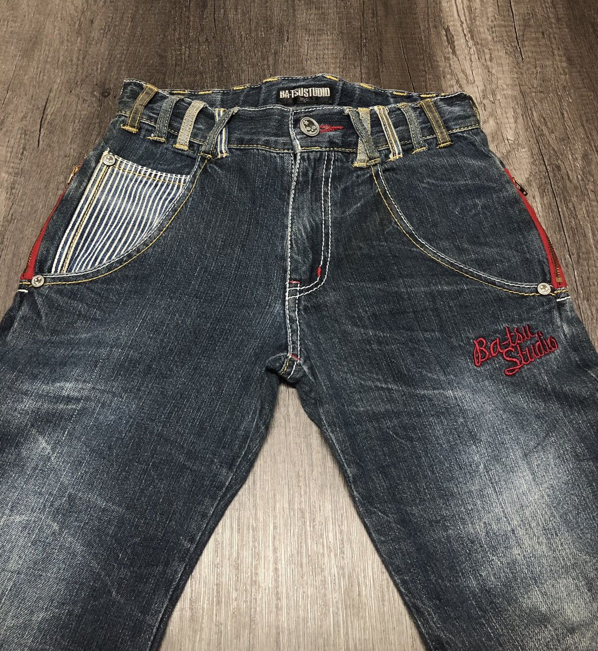 Hysteric Glamour × Japanese Brand BA-TSU STUDIO ROCK DENIM JEANS JAPANESE BRAND (UNISEX) Size US 29 - 15 Thumbnail