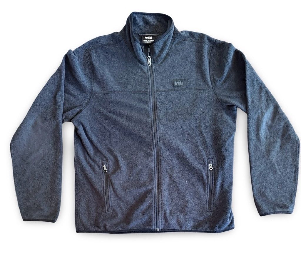 Rei Men's REI Co-op Fleece Jacket, Size L, Black Size US L / EU 52-54 / 3 - 1 Thumbnail
