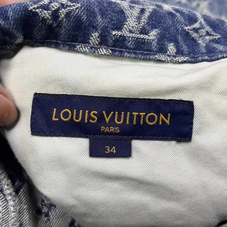 Louis Vuitton Louis Vuitton Nigo Deconstructed Denim Pants. Size US 34 / EU 50 - 4 Thumbnail