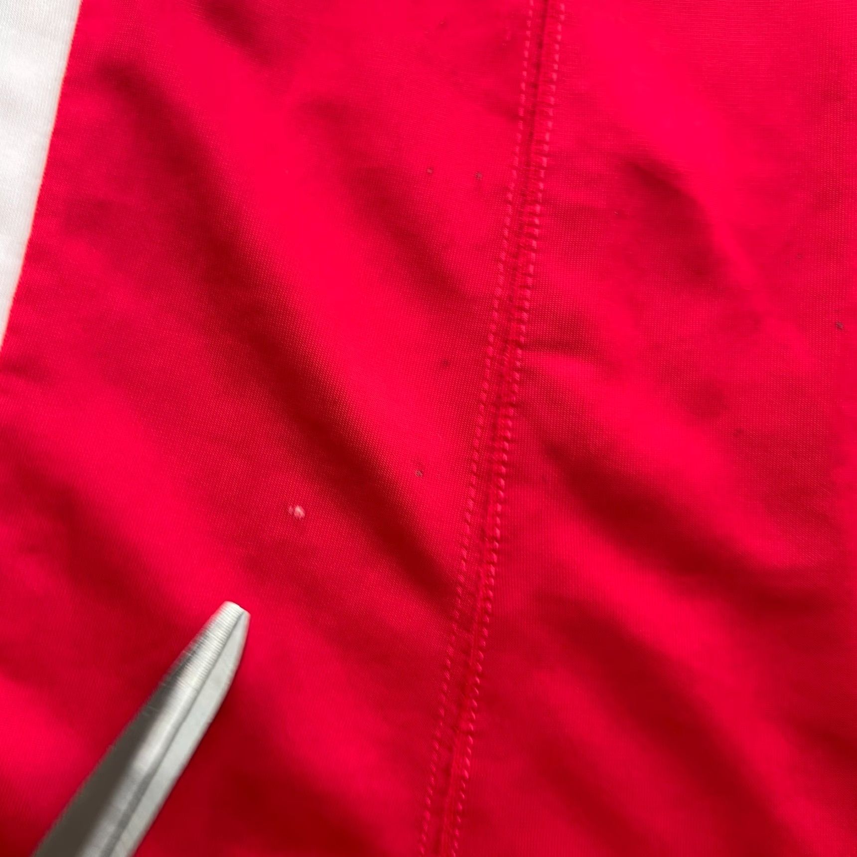 Adidas Adidas ENGLAND Womens Long Skirt Adidas Medium Red Tennis Track Field Size 40" / US 18 - 3 Thumbnail
