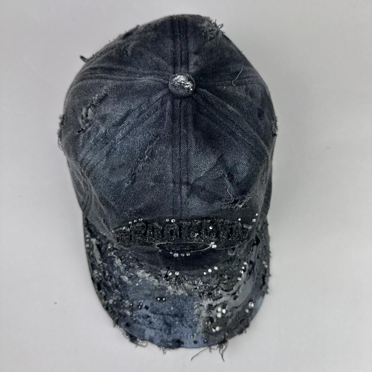 Other ASTROBOI* 'Alastair' Brooklyn Black Resin Rhinestone Hat Size ONE SIZE - 4 Thumbnail