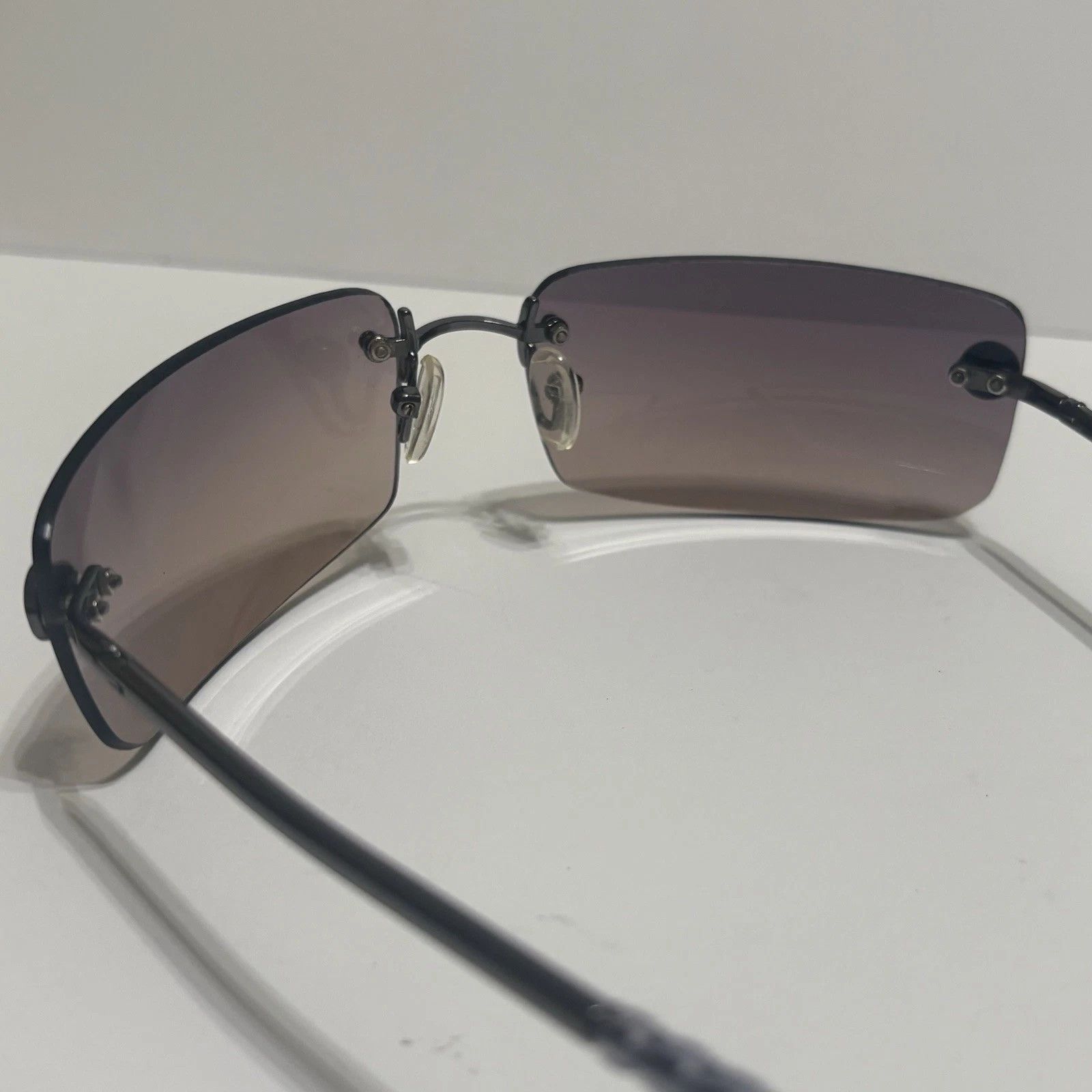 Chanel Chanel Sunglasses Blue CC 4047 Rimless Size ONE SIZE - 7 Thumbnail