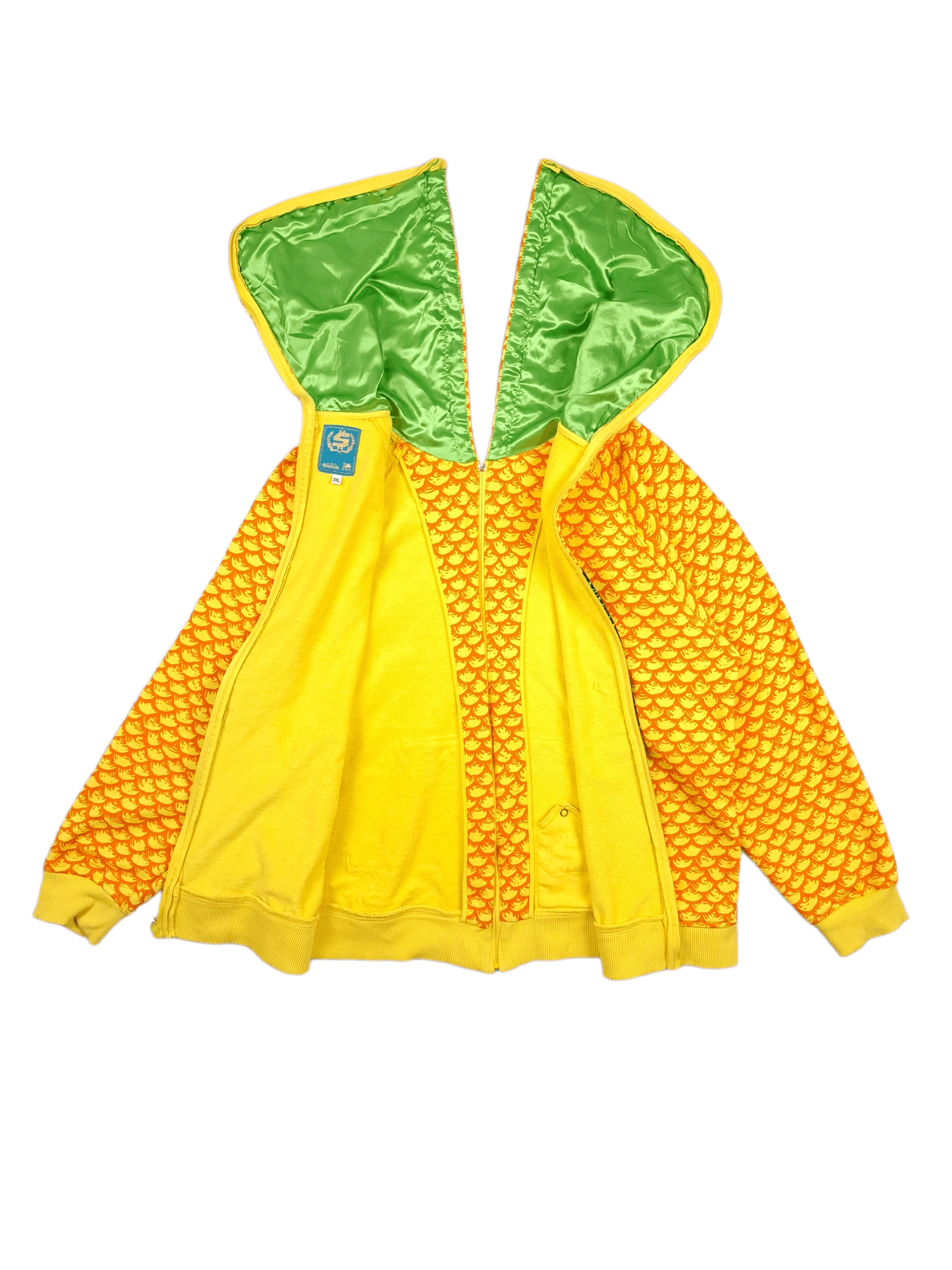 Japanese Brand × Shmack 💎 Schmack Full Print Yellow Zip Dragon Hoodie Bape Style Size US XXL / EU 58 / 5 - 1 Thumbnail