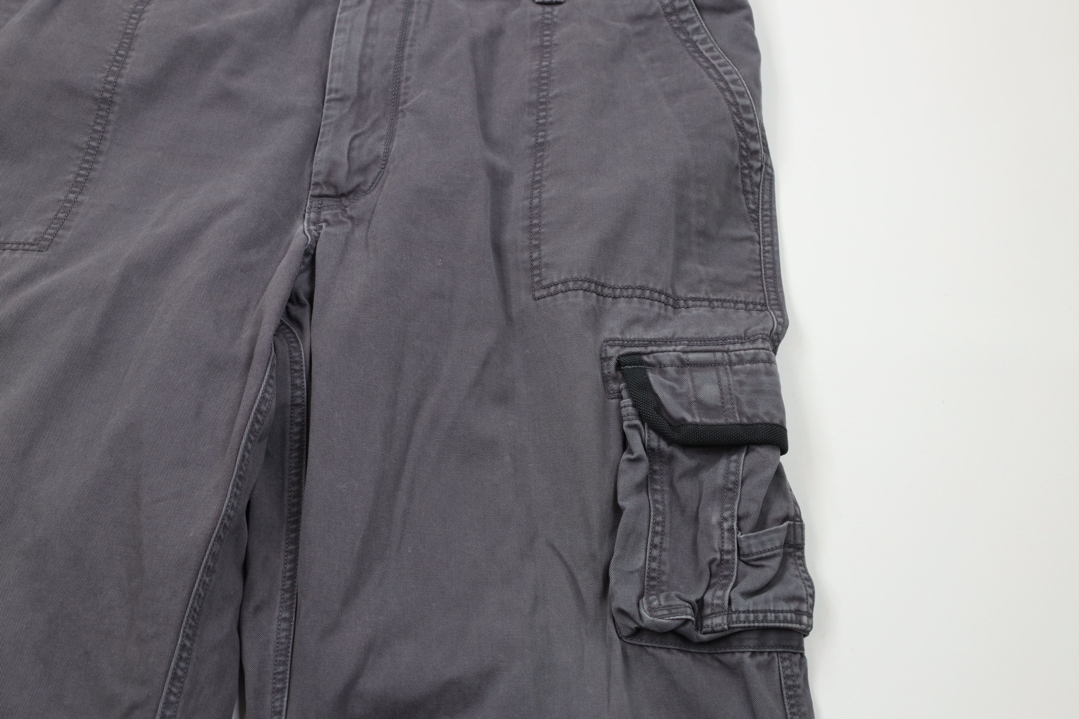 Vintage Vintage Y2K Streetwear Heavyweight Wide Leg Cargo Pants Gray Size US 42 / EU 58 - 7 Thumbnail