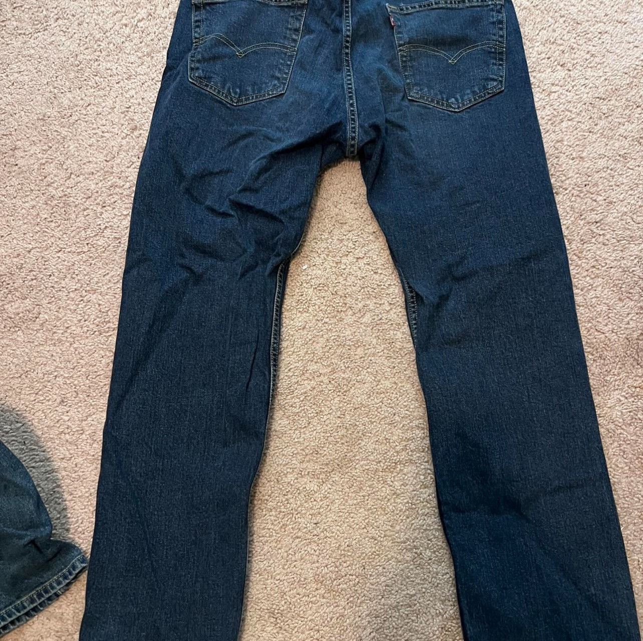 Levi's Levi's 505 navy jeans Size US 33 - 2 Thumbnail