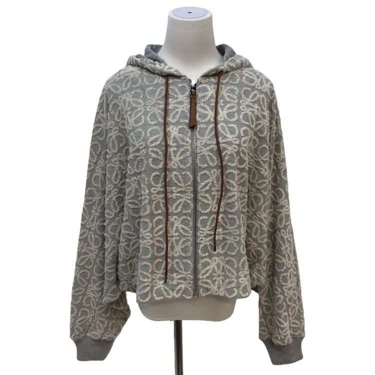 Loewe LOEWE Anagram Jacquard Zip Hoodie Size S Size S / US 4 / IT 40 - 1 Thumbnail