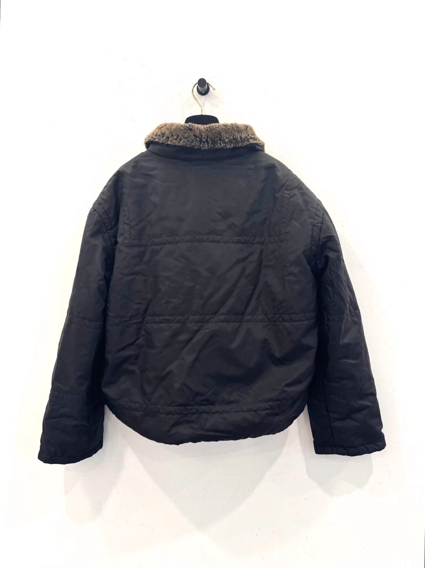 Chanel Chanel Black & Brown Rabbit Fur Trimmed Jacket 38 Size S / US 4 / IT 40 - 3 Thumbnail