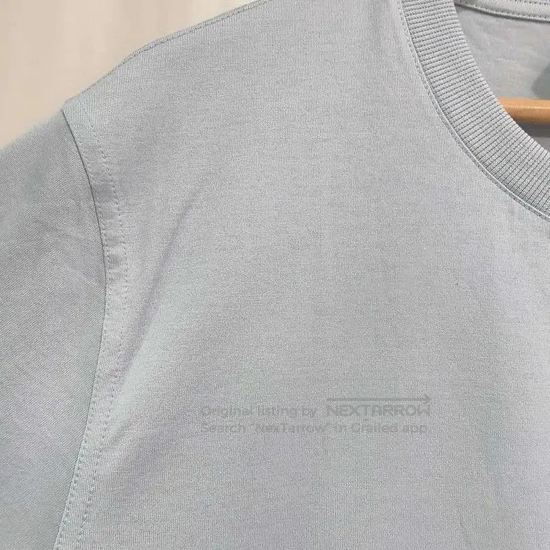 Burberry Burberry Light Blue Cotton Embroidered T-Shirt. Size US L / EU 52-54 / 3 - 4 Thumbnail