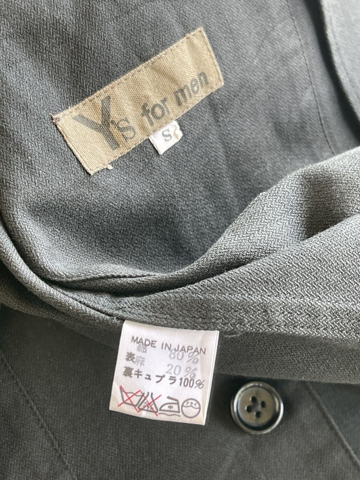 Y's for Men Archive Ys For Men Linen Jacket (4 pocket) Size US S / EU 44-46 / 1 - 11 Thumbnail