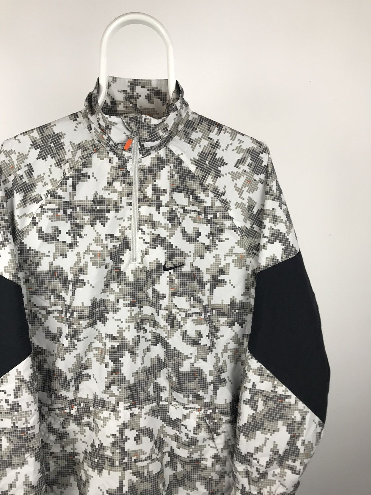 Nike Nike Vintage Jacket 1/4 Zip Military Style Pixel Camo Size US M / EU 48-50 / 2 - 2 Thumbnail