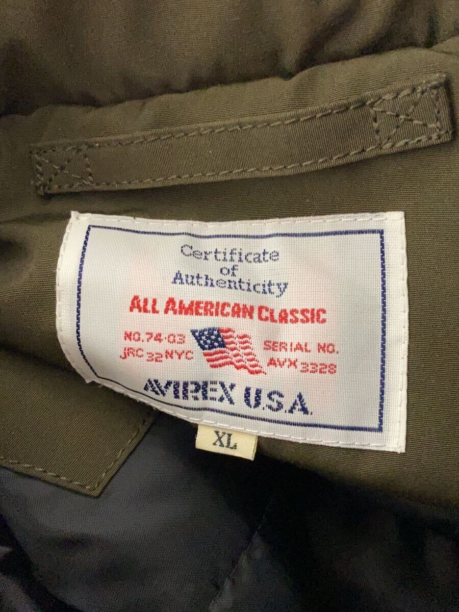 Avirex Avirex Insulation Padded Plain Polyester Jacket Khaki Size US XL / EU 56 / 4 - 3 Thumbnail