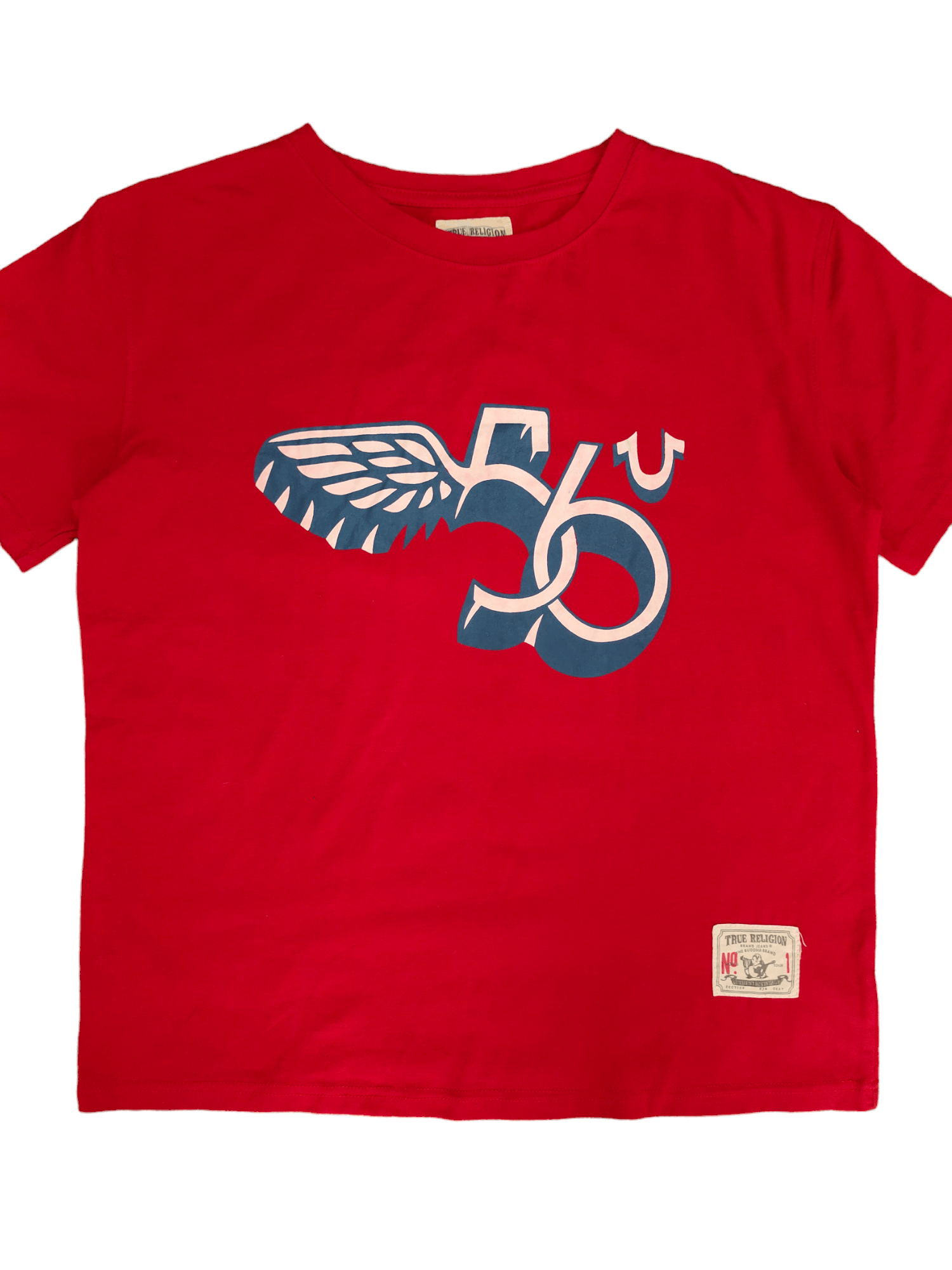 True Religion Vintage Y2k True Religion Joey Big T Flying T-Shirt Size US L / EU 52-54 / 3 - 2 Thumbnail