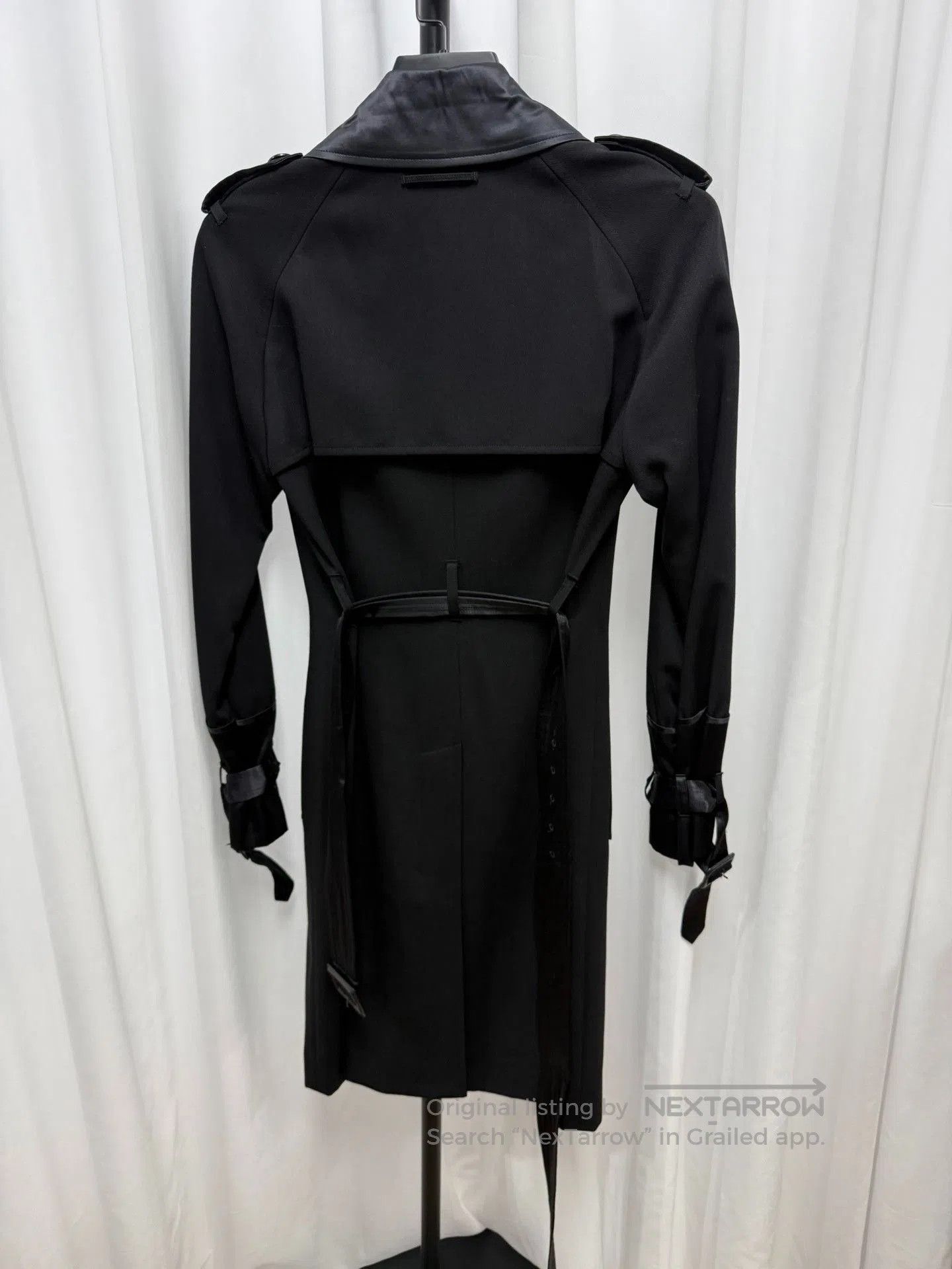 Jean Paul Gaultier Jean Paul Gaultier Silk Ruffle Coat. Size S / US 4 / IT 40 - 6 Thumbnail
