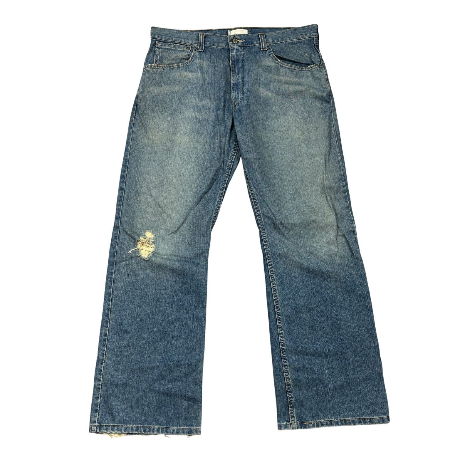 Levi's × Vintage VTG Y2K Levi's Silvertab Baggy True Boot Jeans Men's 38x32 Size US 38 / EU 54 - 1 Thumbnail