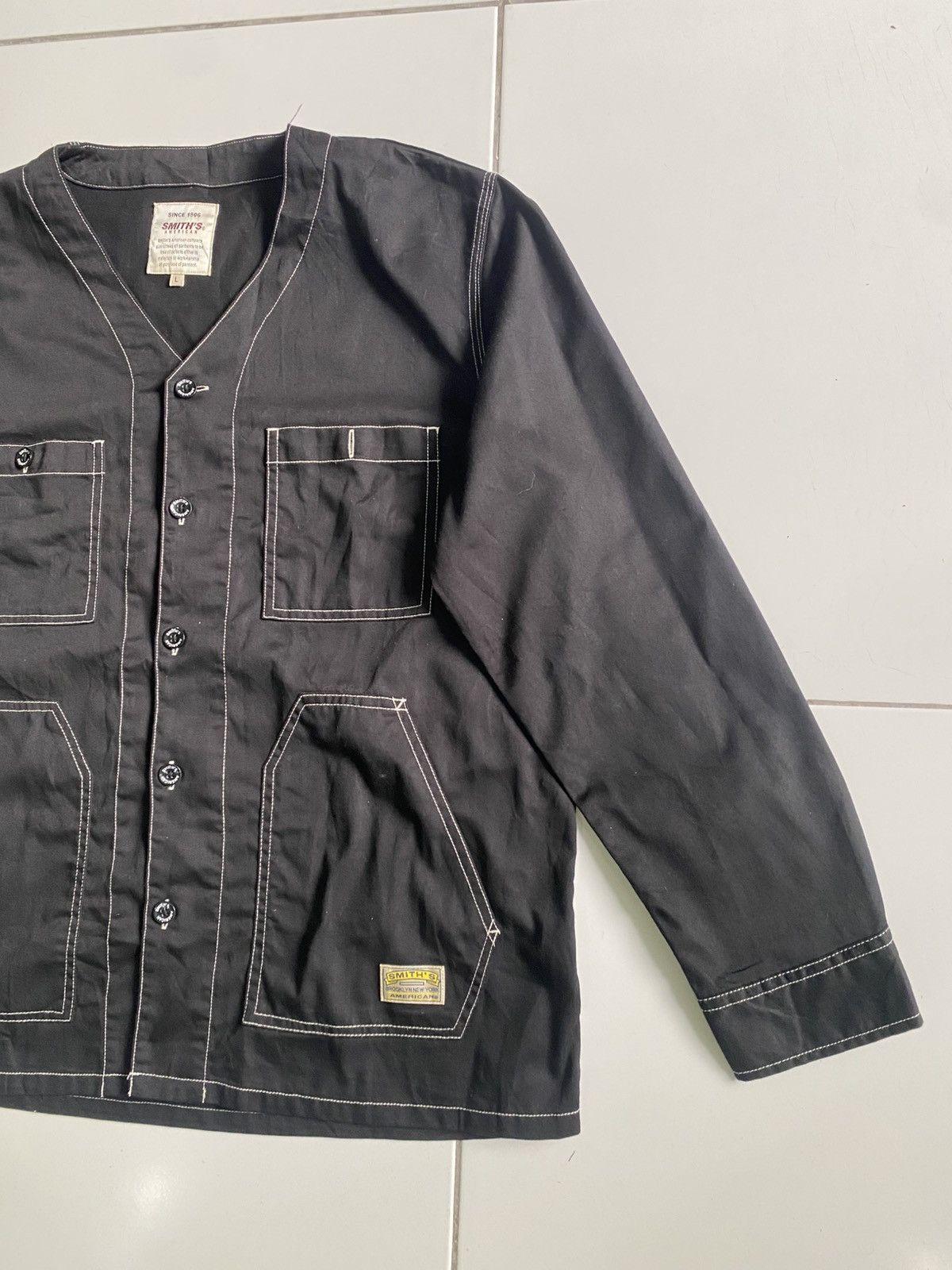 Brooklyn Clothing × Smith's American Vintage Smiths American Styler V neck Jacket Size US L / EU 52-54 / 3 - 4 Thumbnail