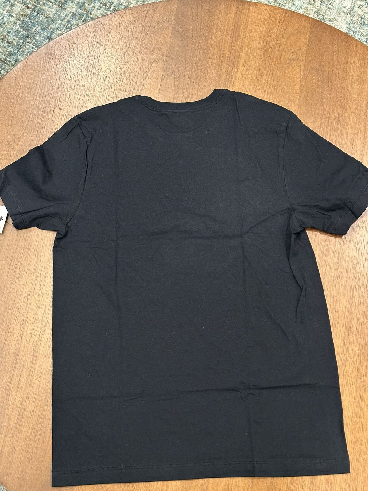 Nike Nike mens black Tshirt with white logo Size US M / EU 48-50 / 2 - 2 Thumbnail
